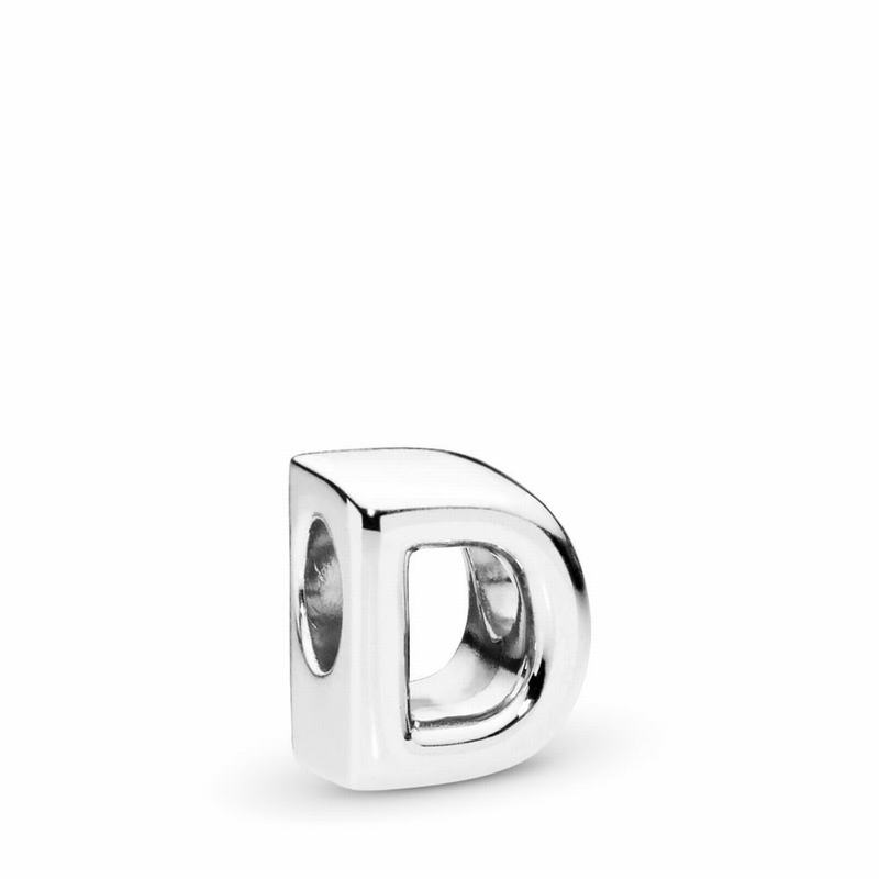 Pandora Letter D Charm Europe - Sterling Silver - 918452NTG